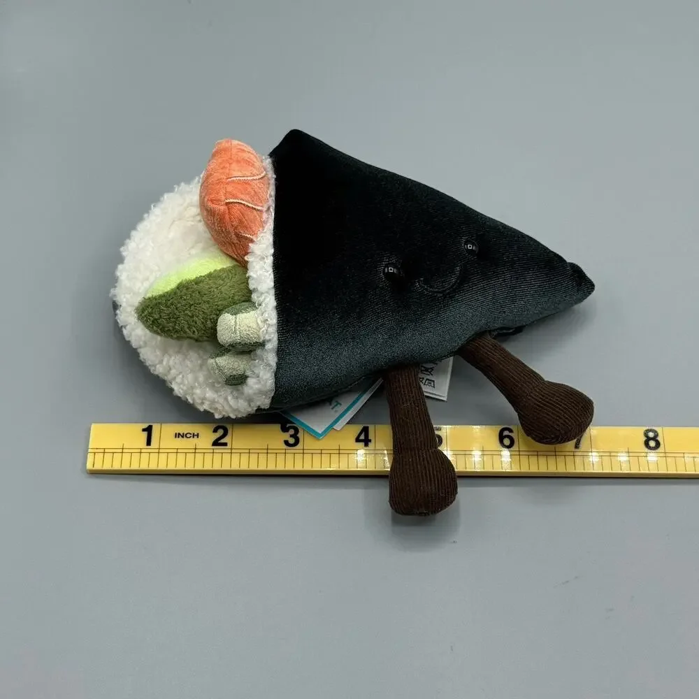 Jellycat Amuseables Coneroi Temaki Cone Sushi Hand Roll Plush Authentic NEW